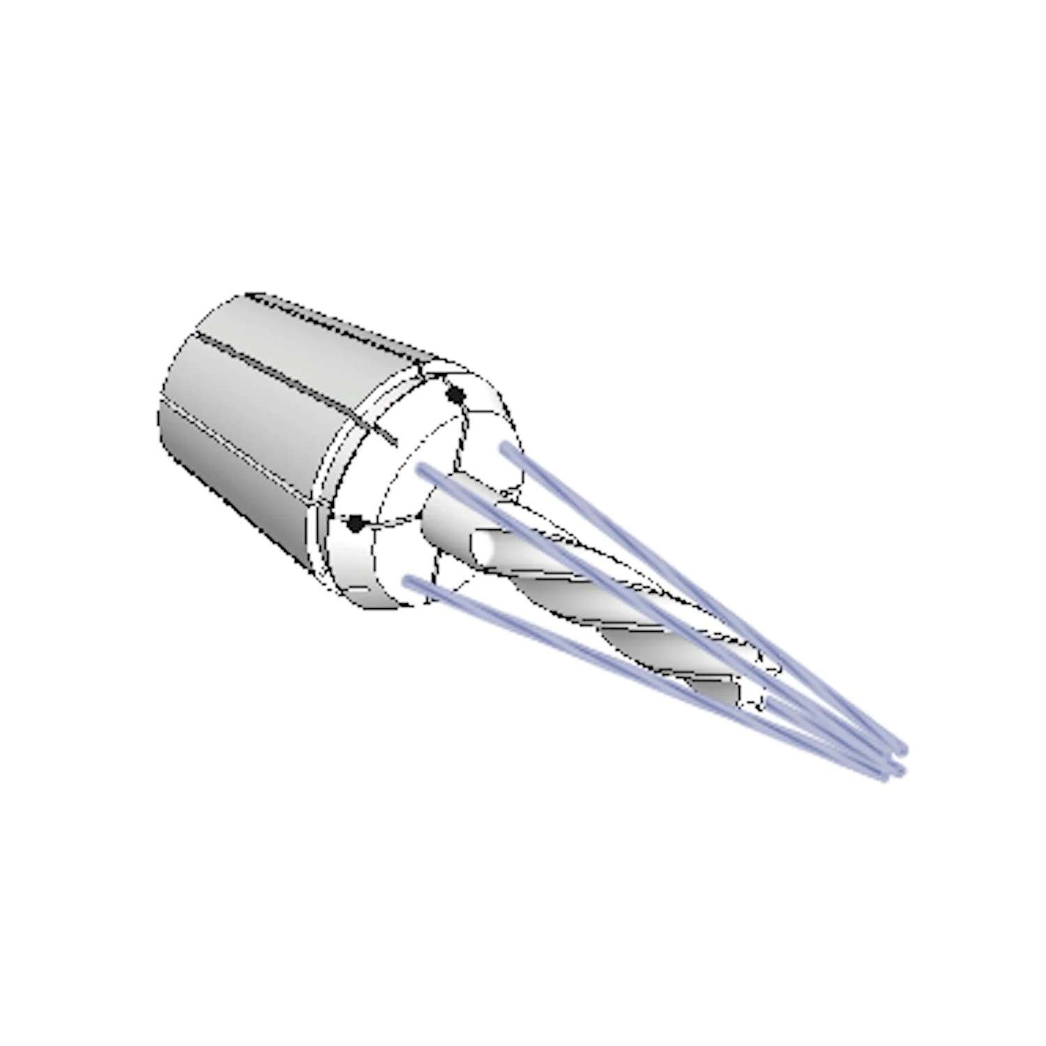 ER collets with cocclant holes ER 16 JET - Gait