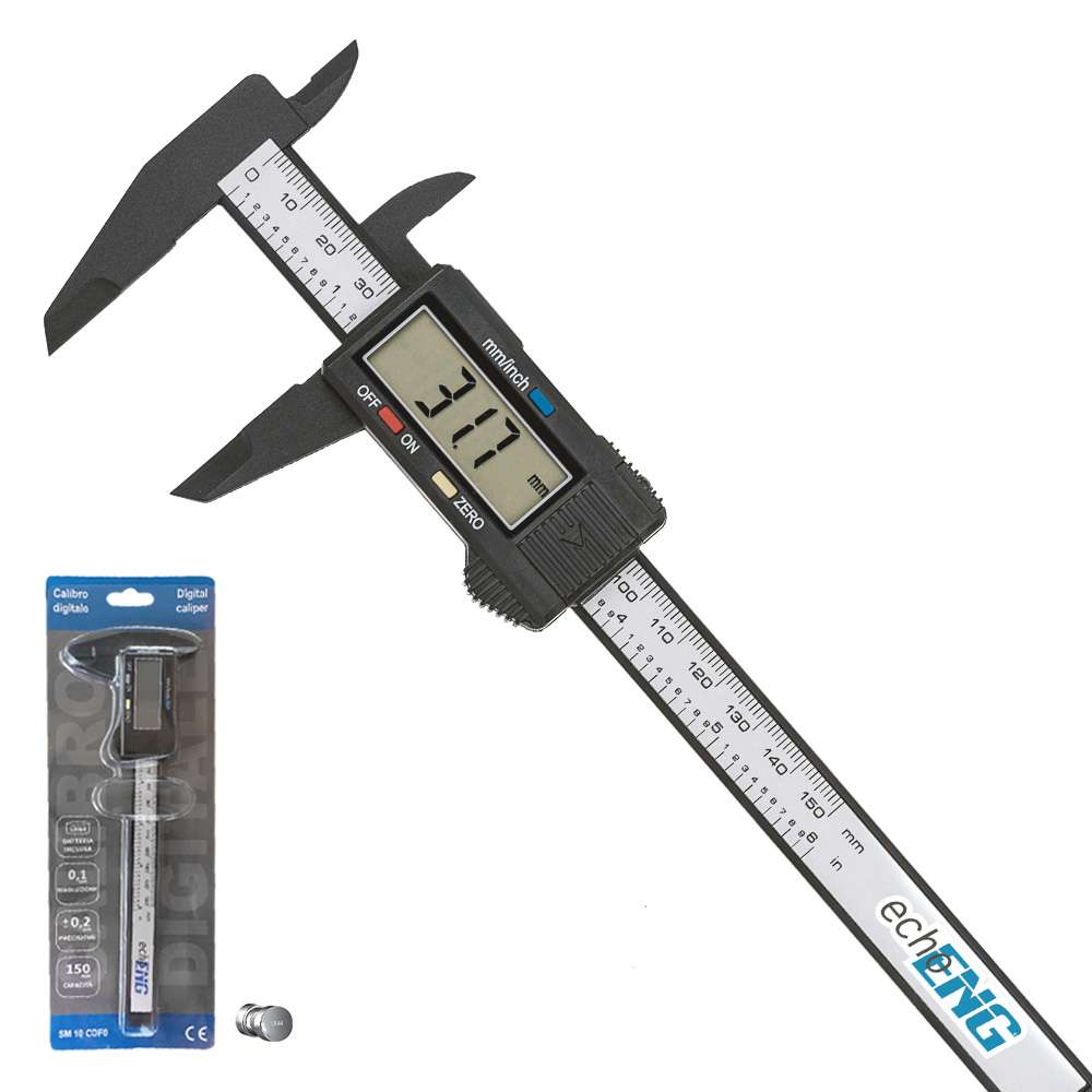 Digital vernier calliper 150mm - echoENG - SM 10 CDF0