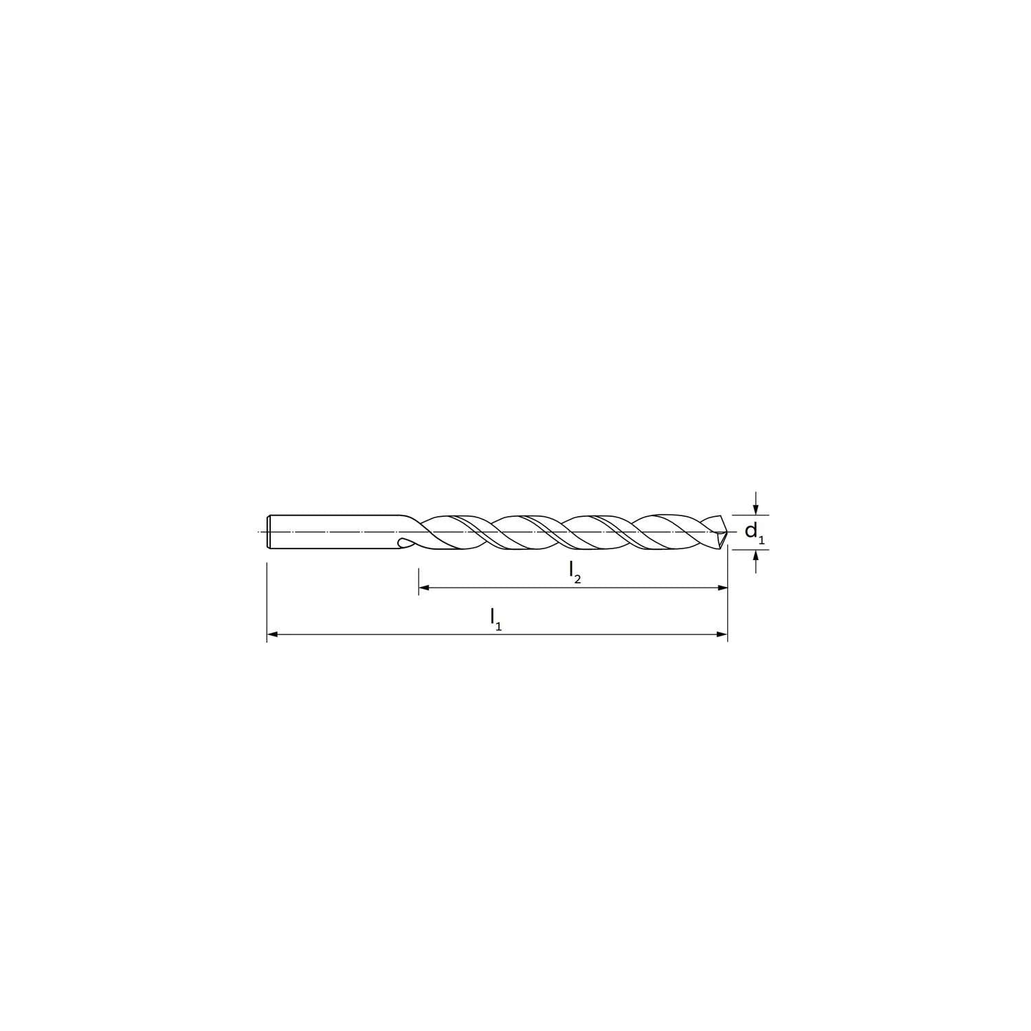 Cylindrical tip for general applications type N DIN 1869/2 - ILIX