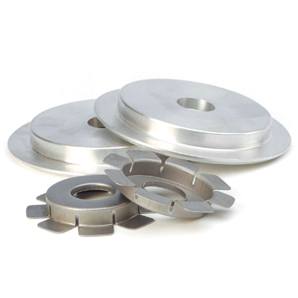 Non-woven Aluminium wheel flanges D(115-150) Rosver 1pz