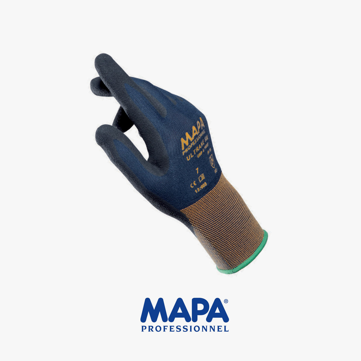 MAPA ULTRANE GREY gloves size (10/6/7/8/9)