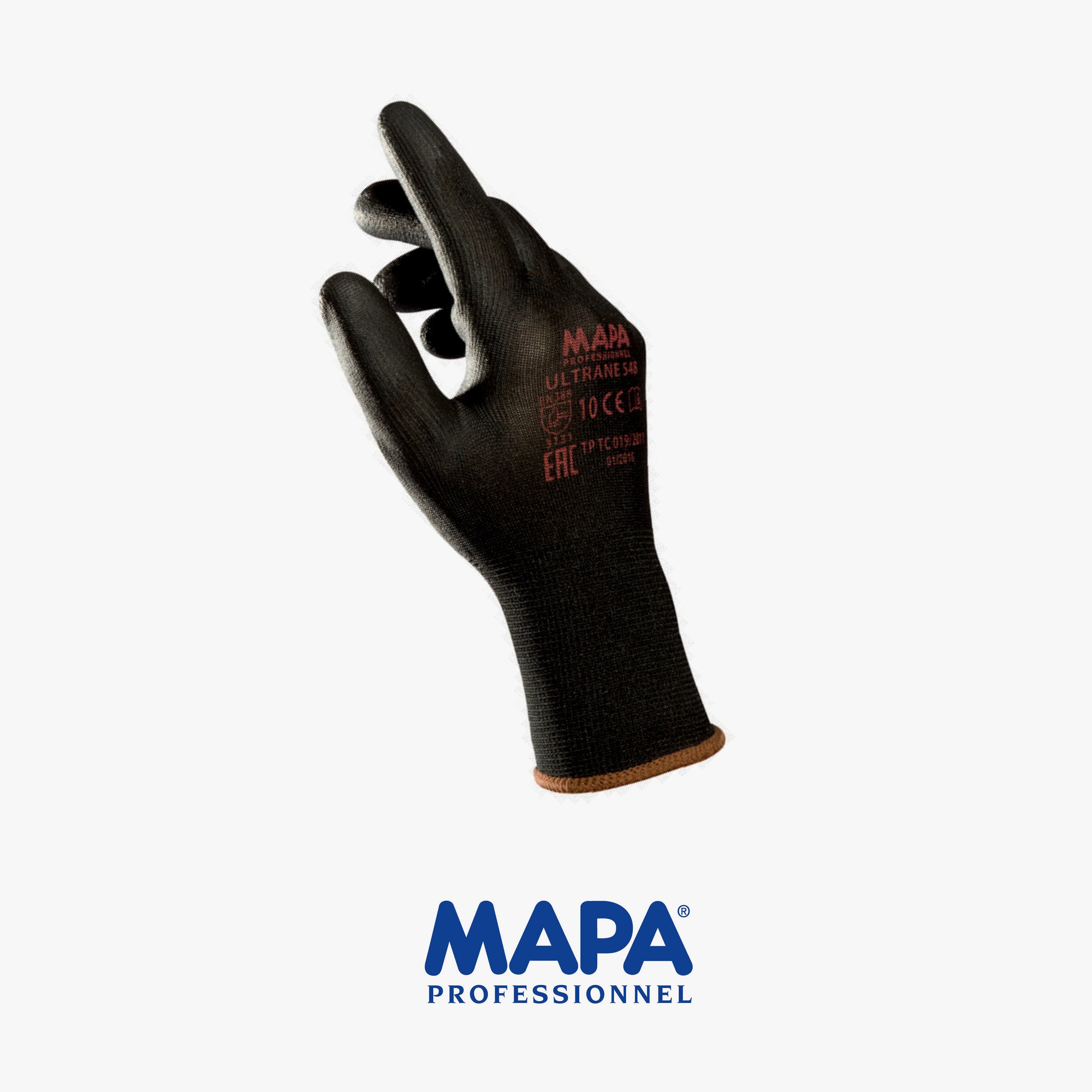 MAPA ULTRANE gloves BLACK size (10/11/6/7/8/9)