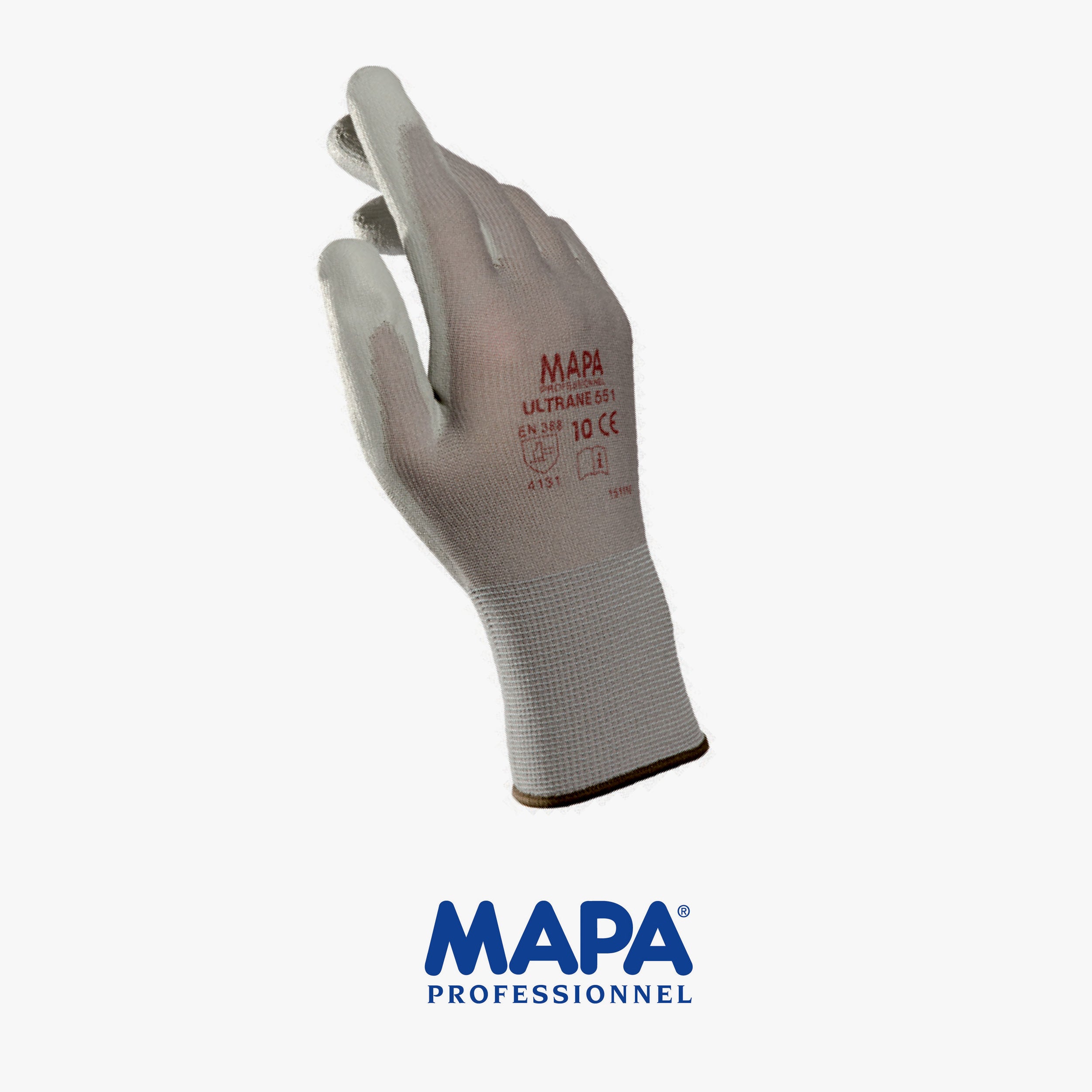 MAPA ULTRANE GLOVES WHITE size (10/6/7/8/9)