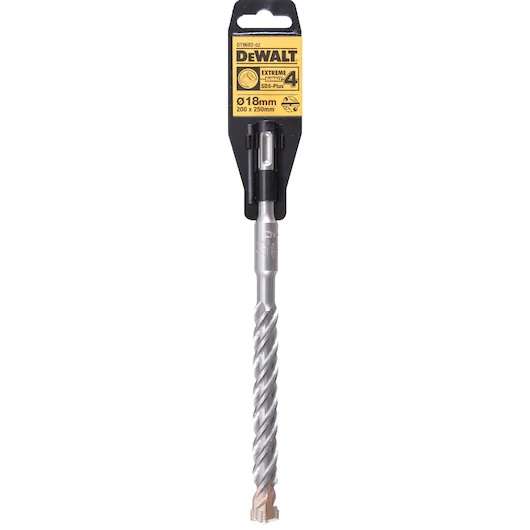 DEWALT dt9682-qz 4-cutter sds-plus drill bit 18 x 250