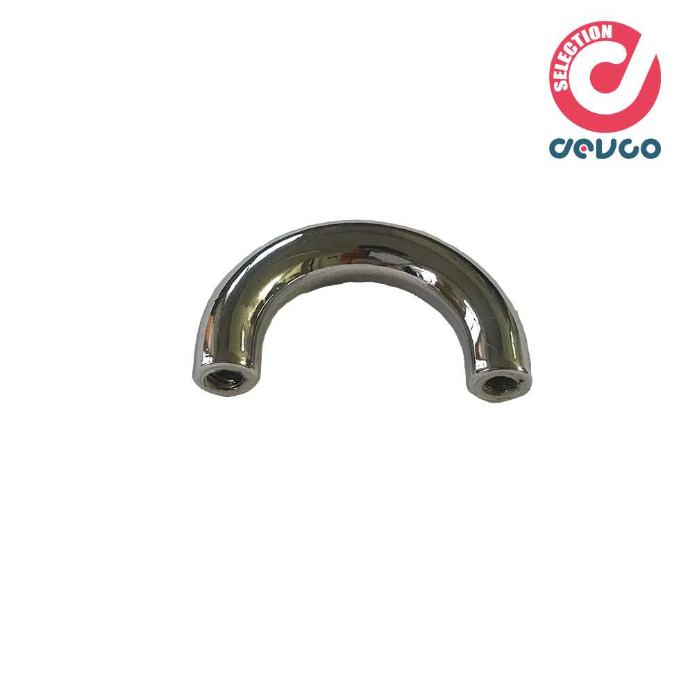 Chrome semicircle handle - Minumet - 301.02 CHROME - GOLD - WHITE
