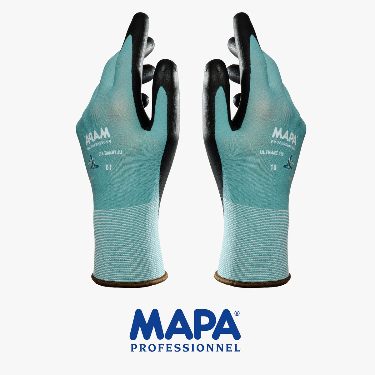 MAPA ULTRANE gloves BLACK size (10/7/8/9)