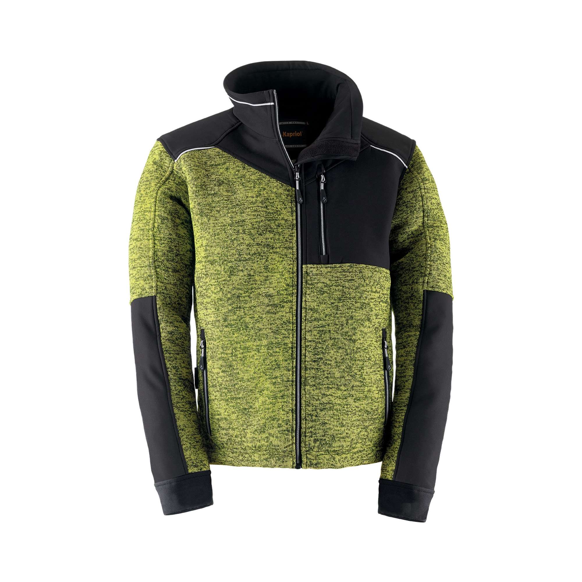 Dynamic fleece lemongrass/black SIZE.(M-L-XL) - Kapriol