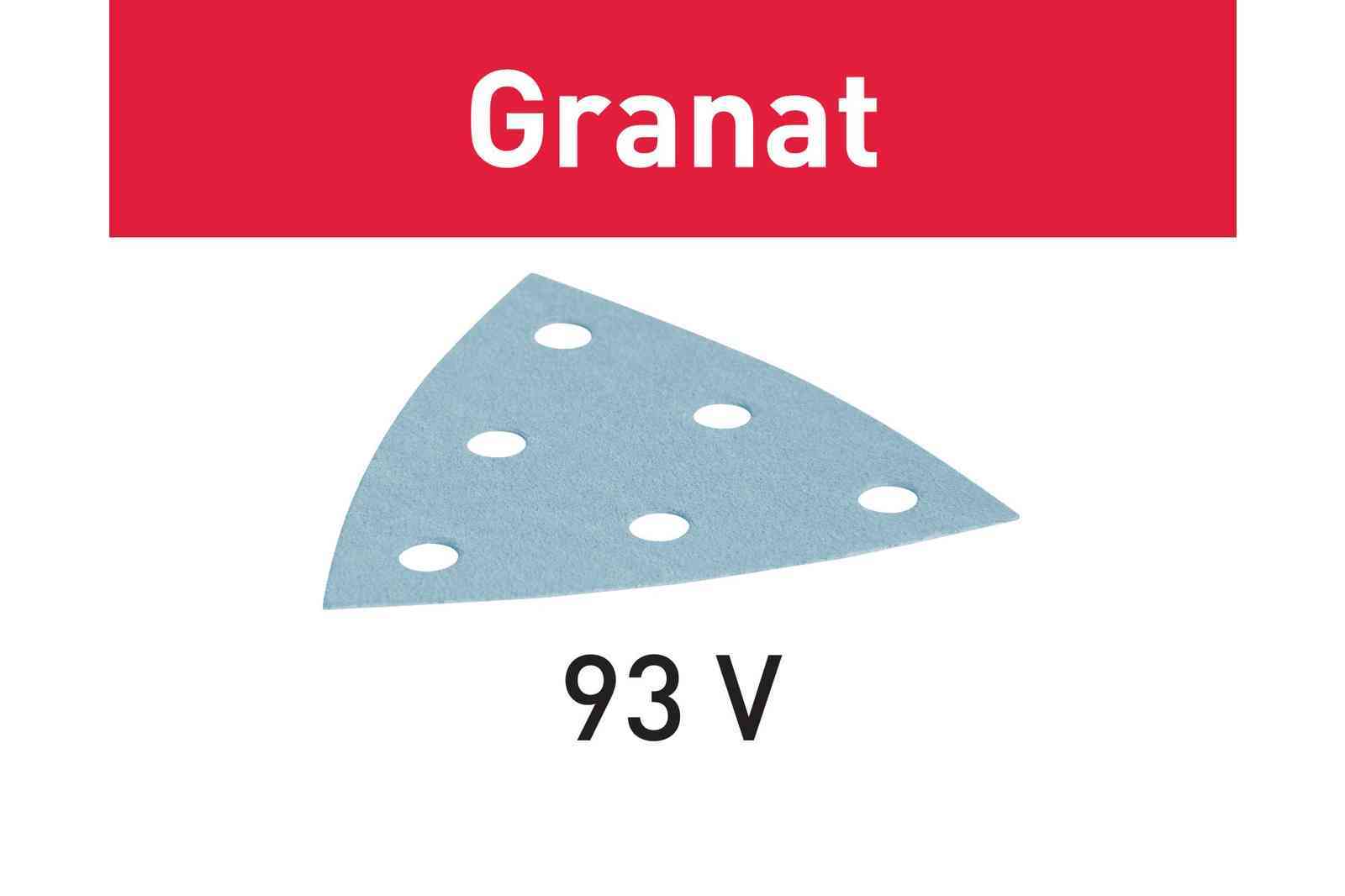 Granat abrasive sheet STF V93/6 P120 GR/100 -497394