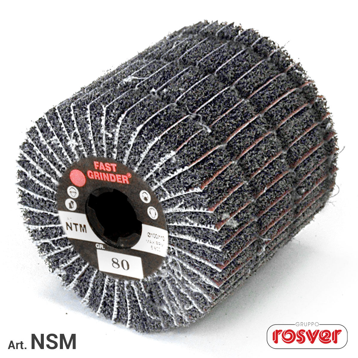 Spiral-Rundflaschenbürsten Rosver - NSM D.104x100xF.19 - Konf. 1 Stk.