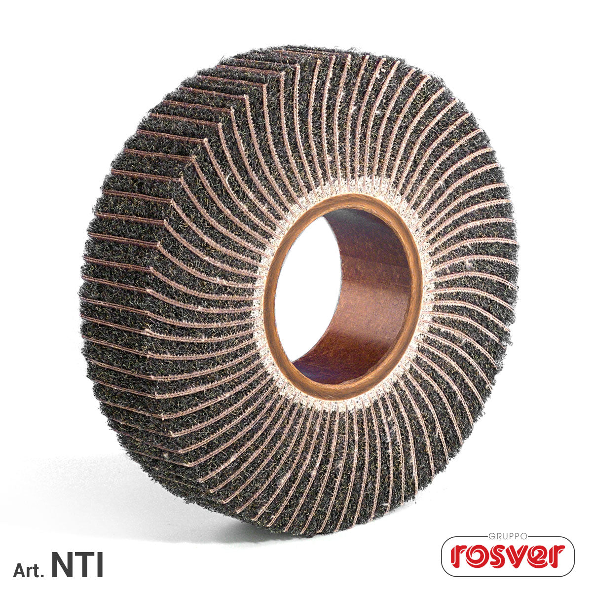 Mixed flap wheels with hole - Rosver - NTI D.165x50x55 - Conf.3pz