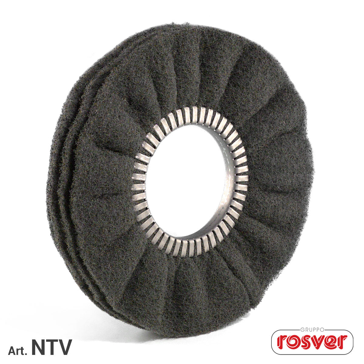 Non-woven ventilated discs D.200xF.55 Corundum medium grain 4 layers NTV