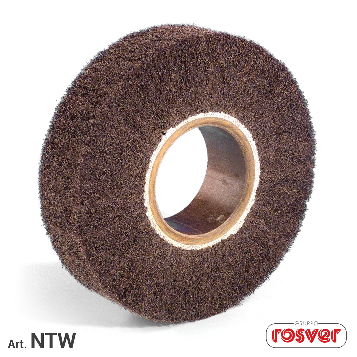 Non-woven flap wheels D.250x50x115 for metal satin finishing and oxidation cleaning