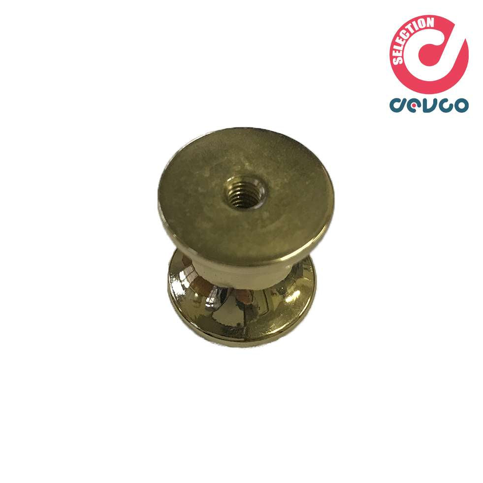 Knob gold mis 18 mm - Forges - B128 - GOLD
