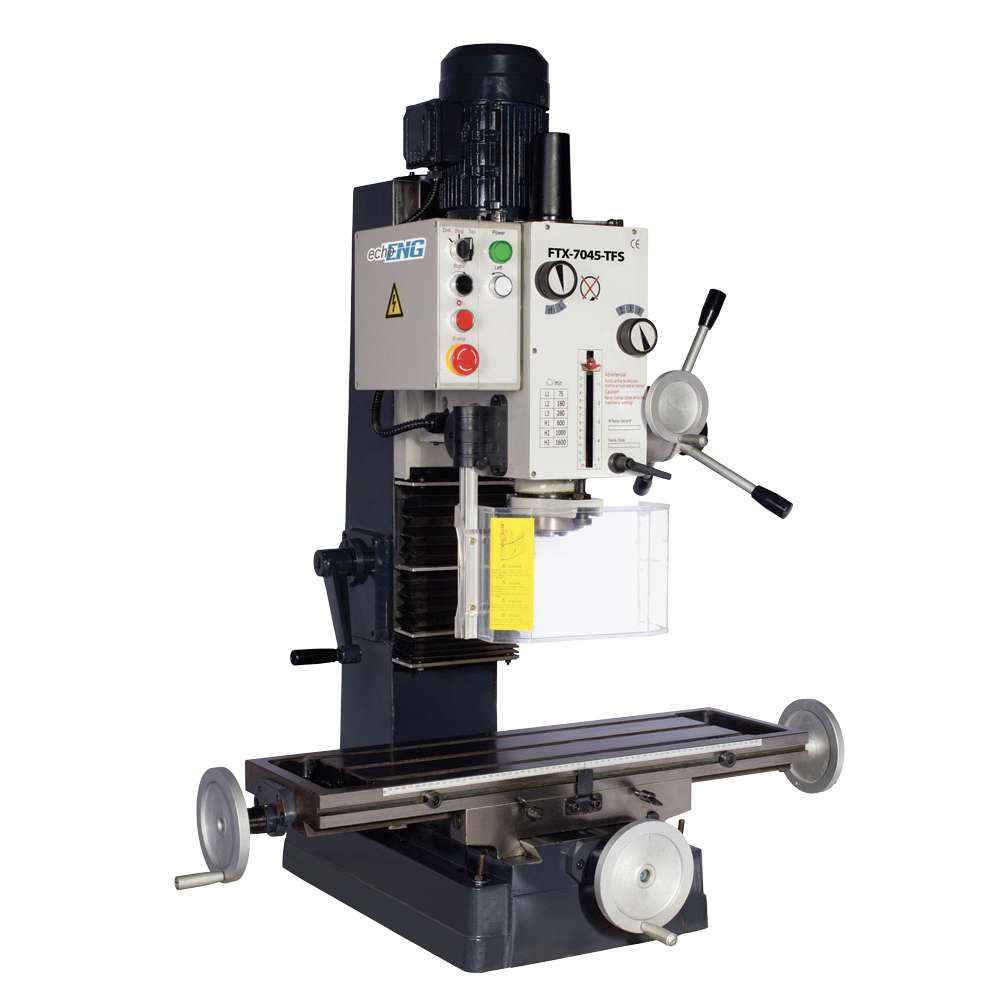 Milling-drilling machine FTX-7045-TFS T 800x240 mm  45 mm - echoENG