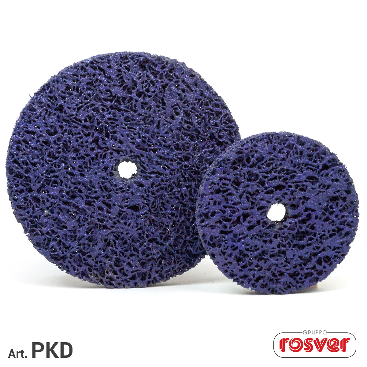 Purple Cleaner Discs with Hole - Rosver - PKD - Conf.10pz