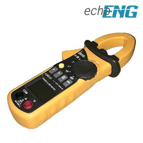 Harmonic power clamp meter TRMS AC/DC 1000A CAT II 1000V CAT III 600 V- HCM530