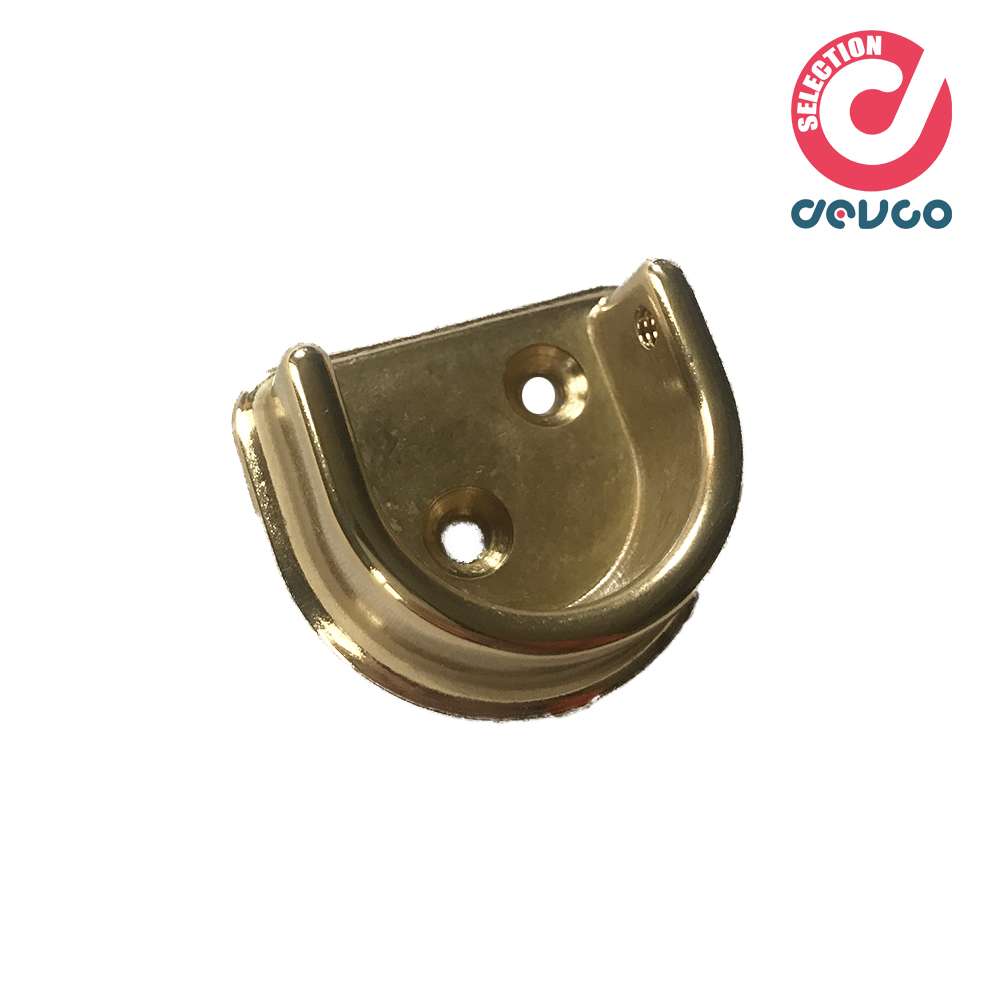 Holder for coat rack tube diameter 25 mm - Omp Porro - 0841 - 25 GOLD