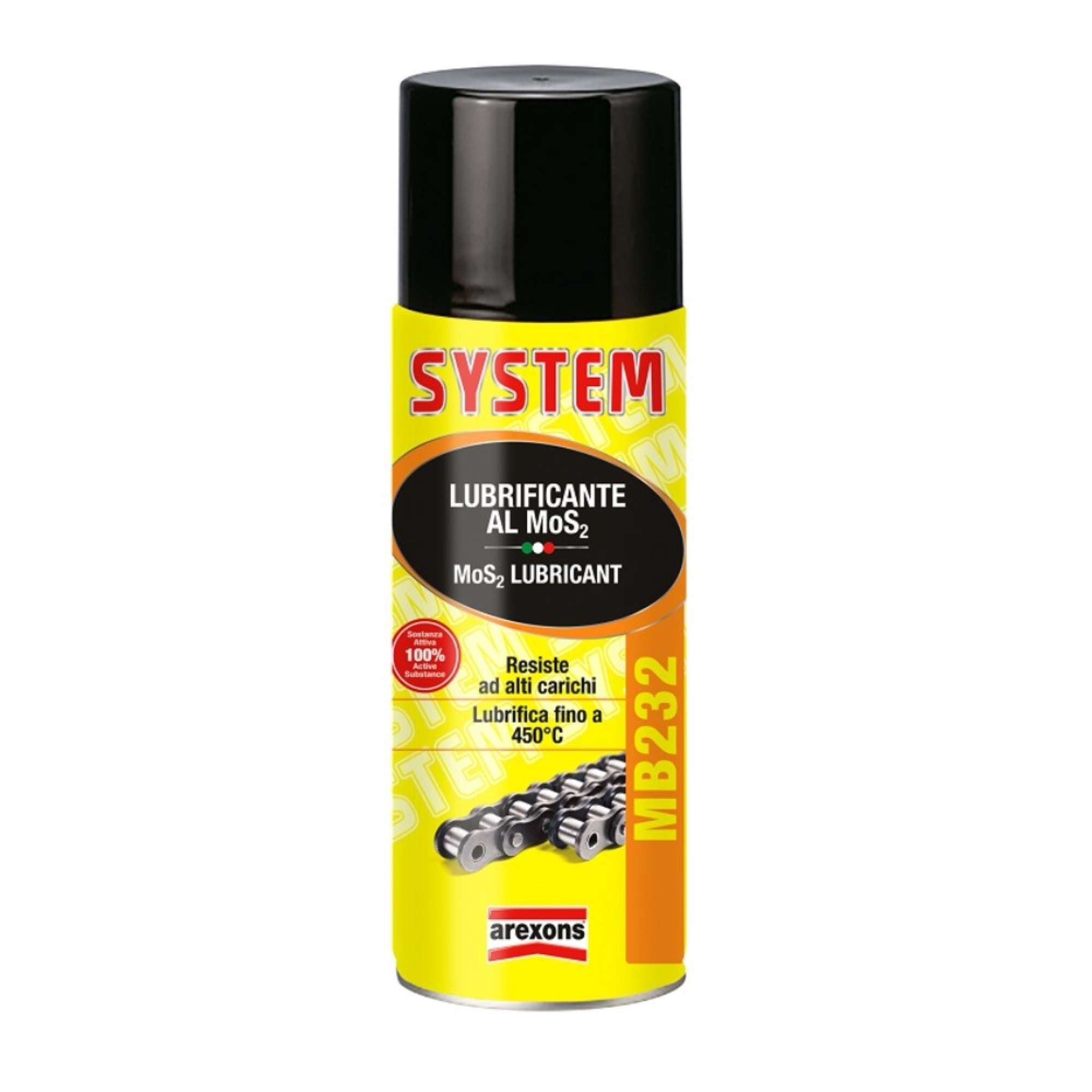 Spray Lubricant Al Mos2 400ml - Arexons 4232