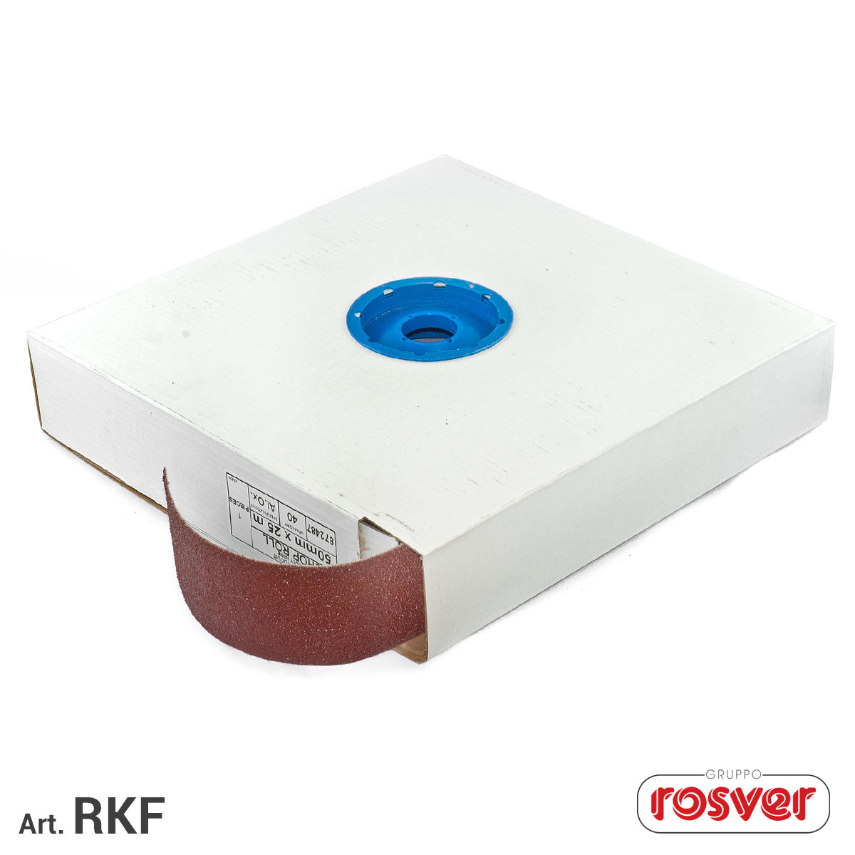 Flexible Cloth Rolls  Box RKF H.25x25m Rosver - Conf.1pz