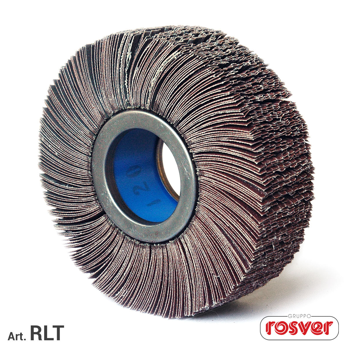 Lamellar Wheels in Jagged Cloth Rosver RLT D.120x100x19 - Conf.1pz
