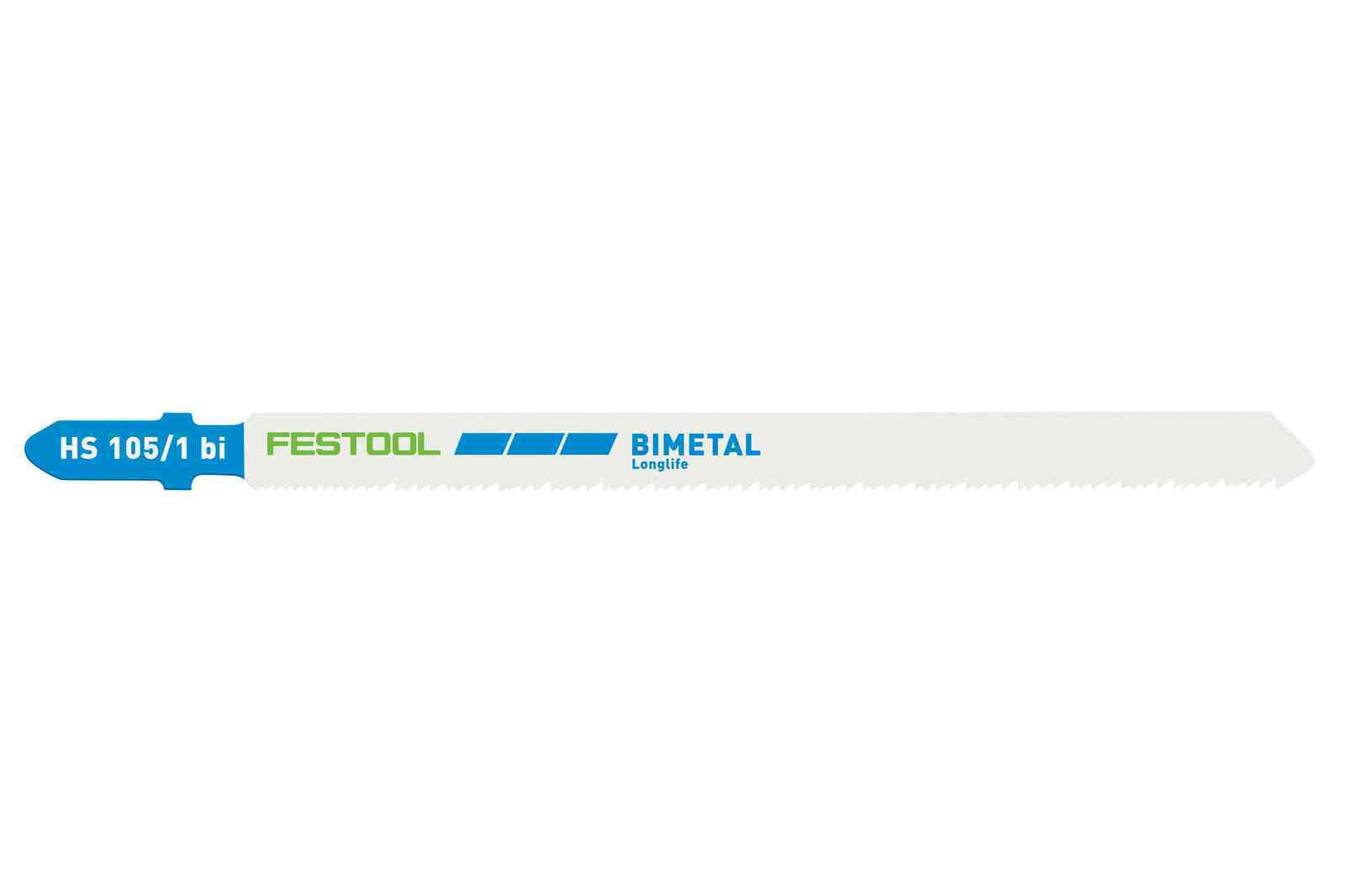 METAL STEEL/STAINLESS STEEL hacksaw blades HS 105/1 BI/5 - 204272