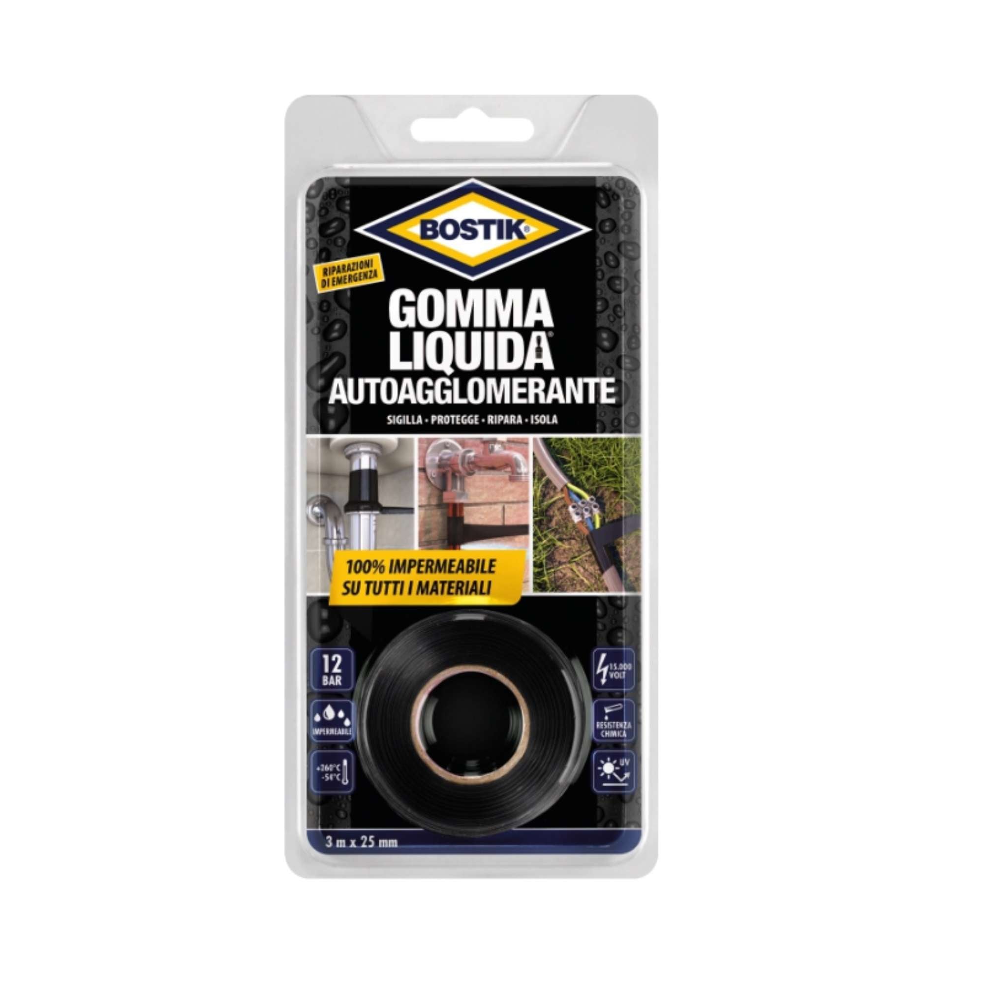 Liquid Rubber Self-Agglomerating Tape - UHU Bostik 6314423