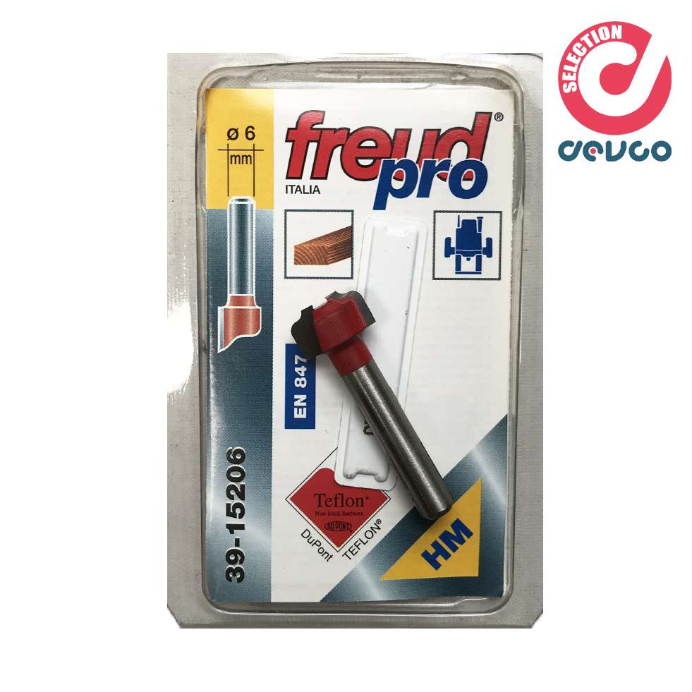 Cutter 2 cutting edges for wood diameter 6  Freud - 39-15206
