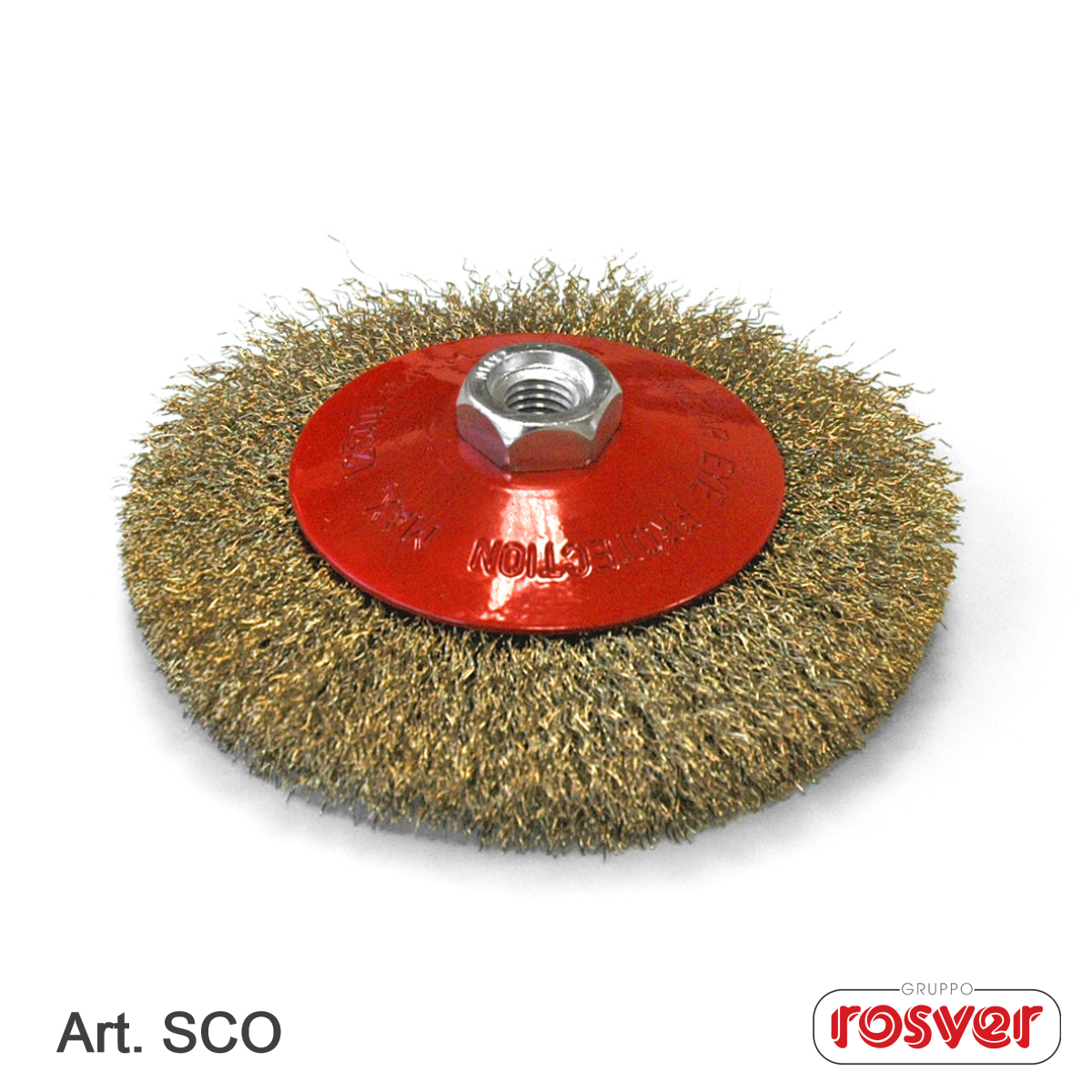 Schrägbürste - Rosver - SCO D.120 F.M14 - Conf.1 Stk.