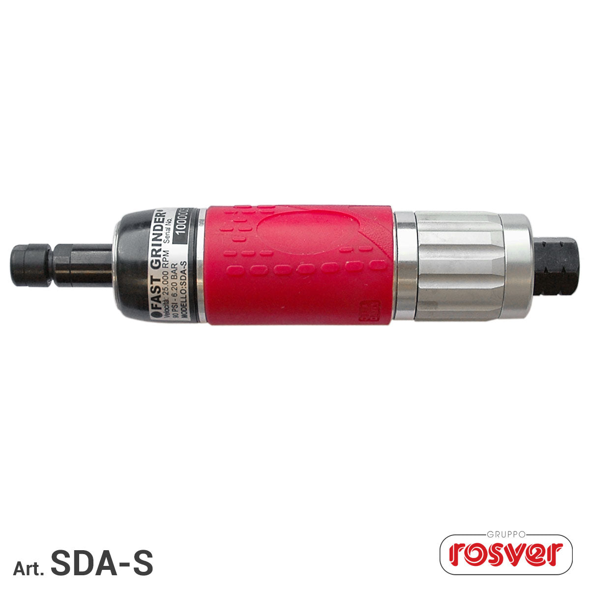 Straight Air Grinder  Professional - Rosver SDA - S - 25000RPM
