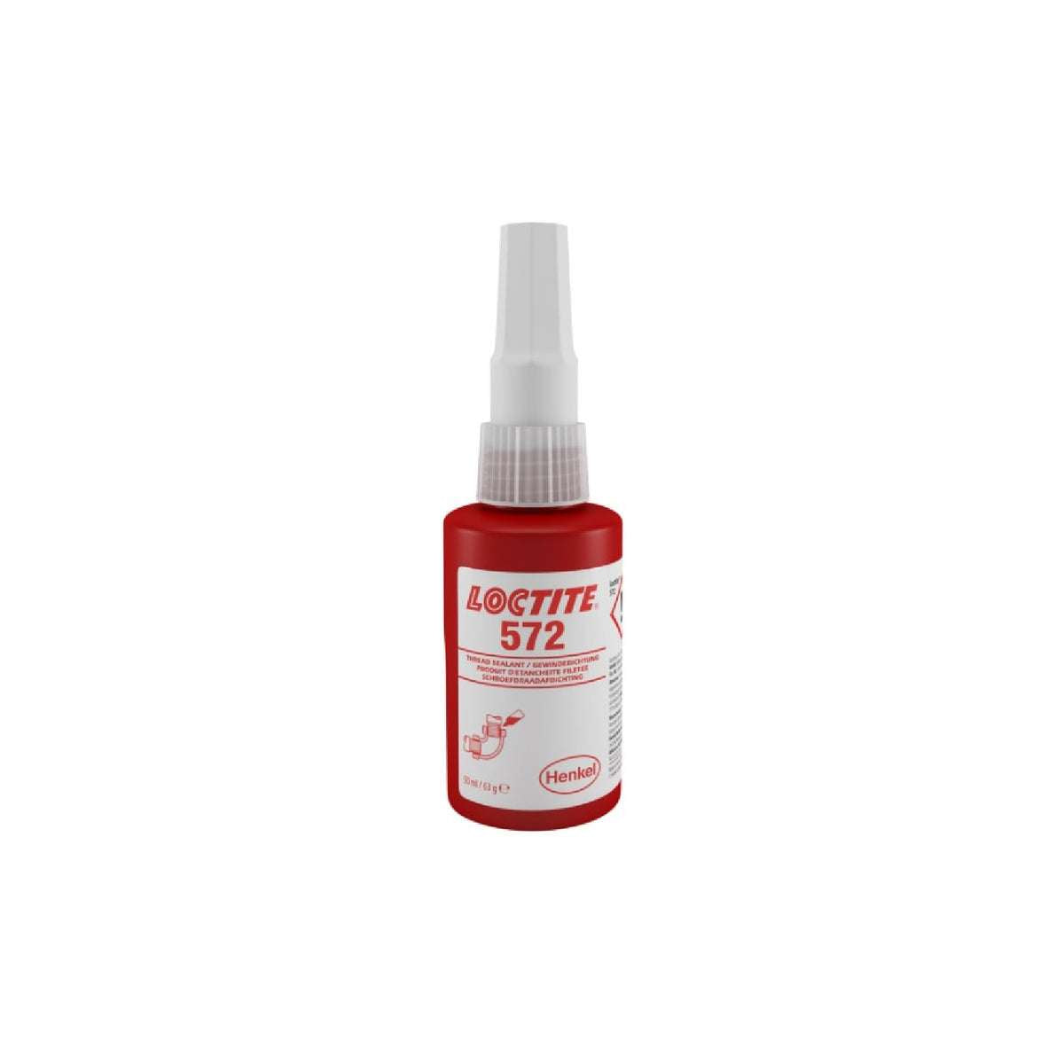 Slow-curing anaerobic sealant 50ml - LOCTITE 572 Henkel