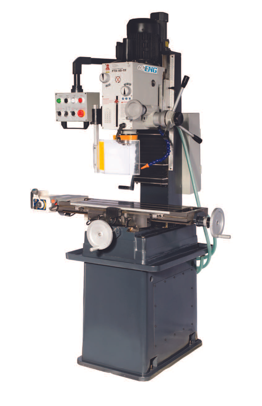 Milling-drilling machine FTX-45-TFS 800x240 mm  40 mm - echoENG