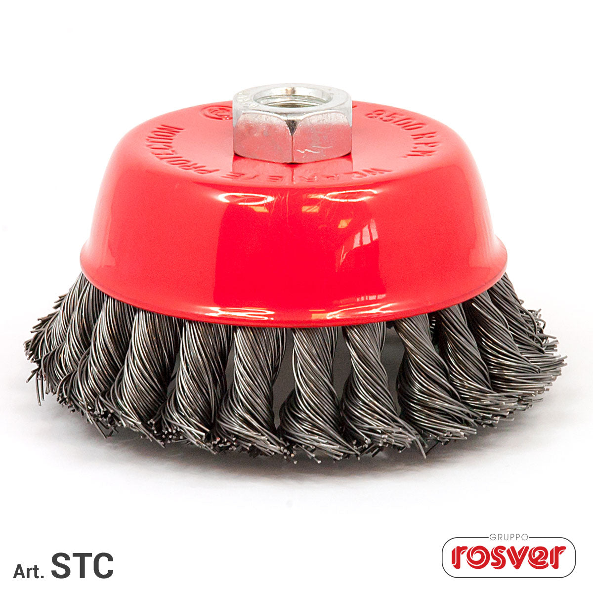 Twisted Cup Brush - Rosver - STC D.65 F.M14 - Conf.1pz