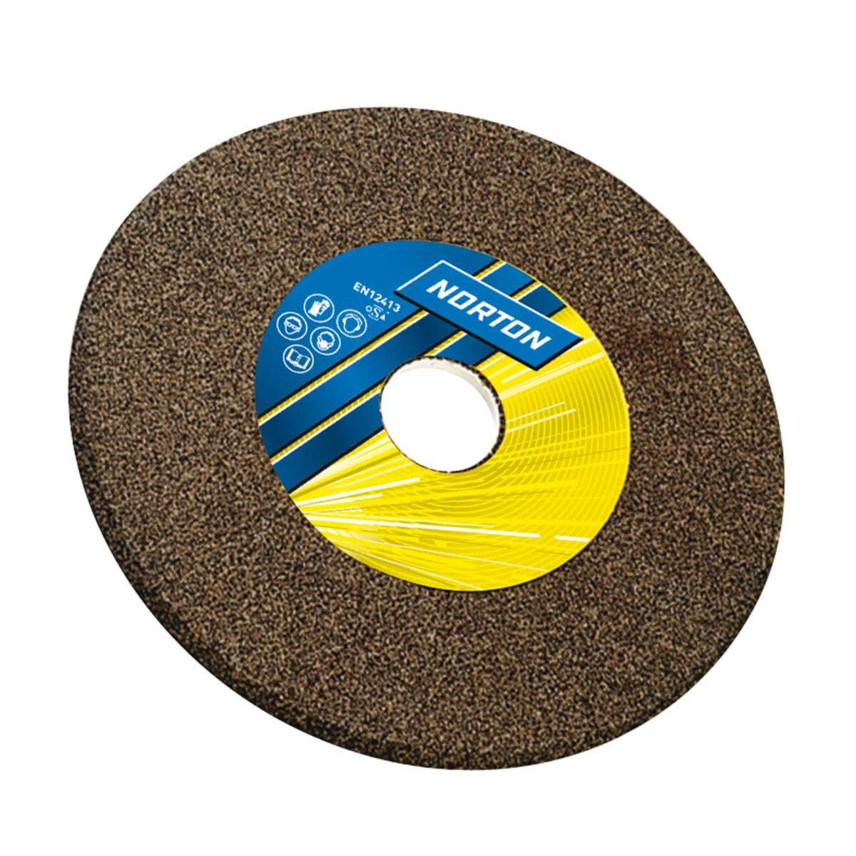 Grinding wheel-406x50x50 mm-specification A24QVS-speed 45 m/s F.01 - Norton