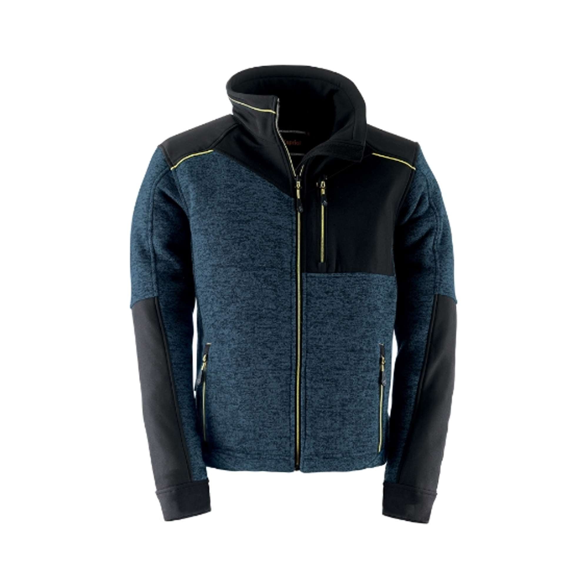 Work jacket with detachable hood, color Black - DYNAMIC Kapriol