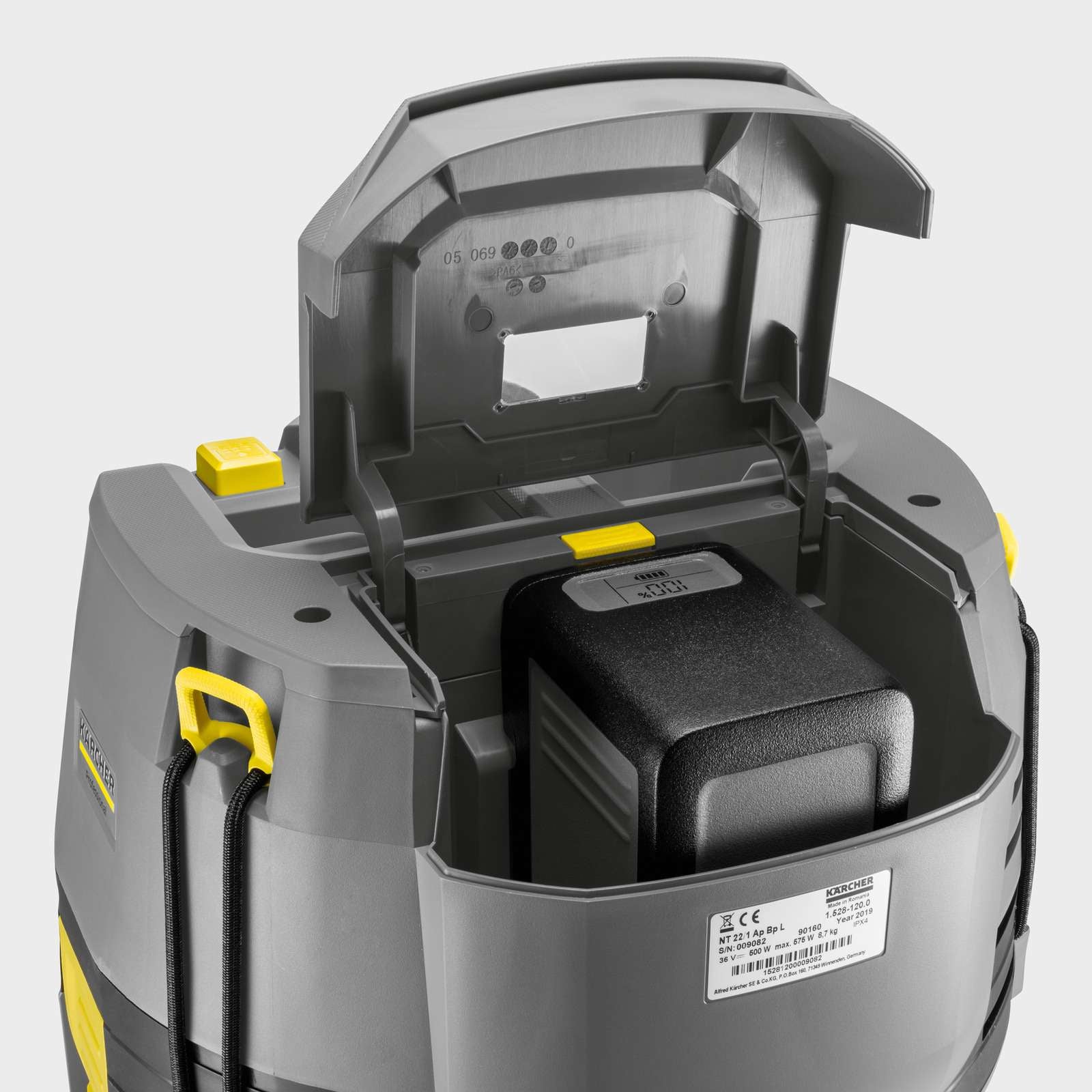 Karcher-Battery-powered vacuum cleaner NT 22/1 Ap Bp L-Karcher