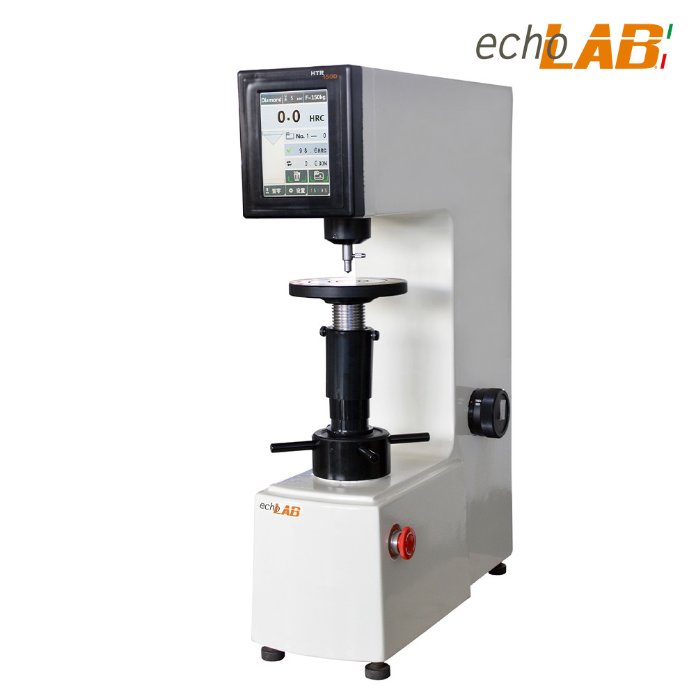 Digital plastics Rockwell hardness tester with high resolution large screen - HTRP 150D - echoLAB