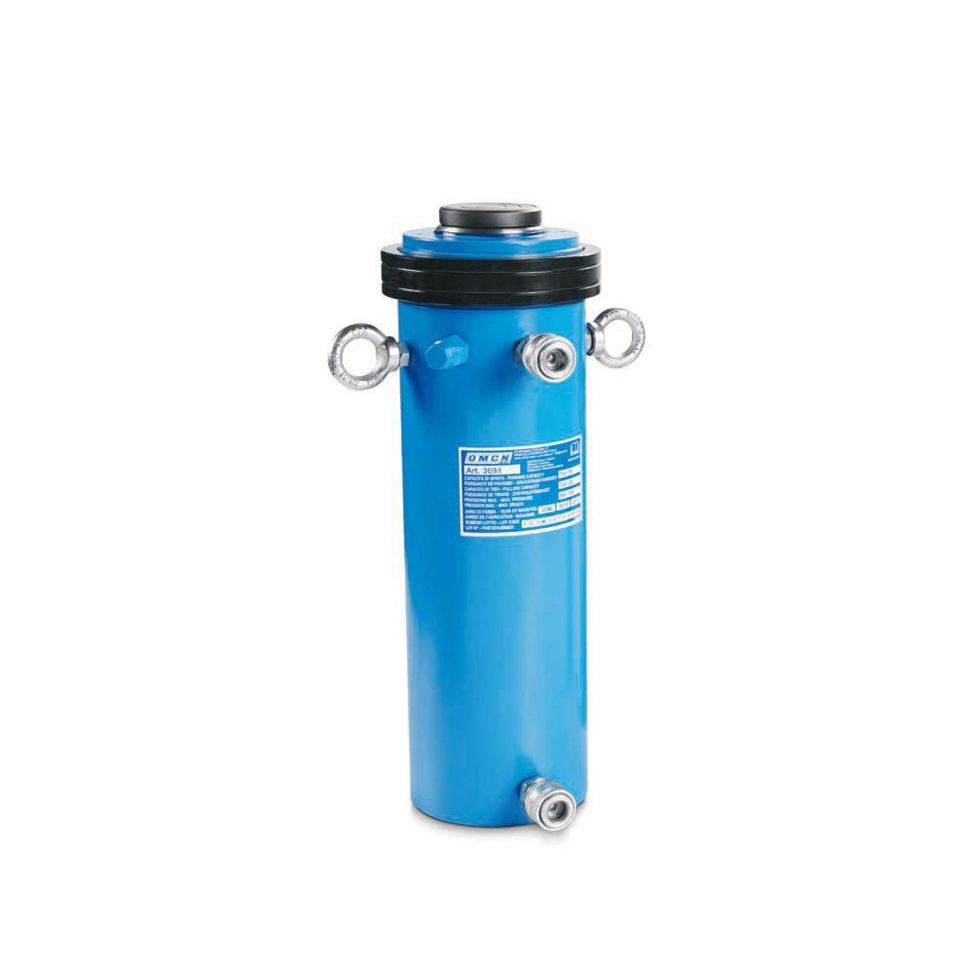 Hydraulic cylinder pushing capacity 55t, pulling capacity 24t H.670mm OMCN 369/I