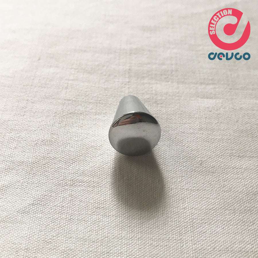 Polished chrome knob  Quadra - 04420CL