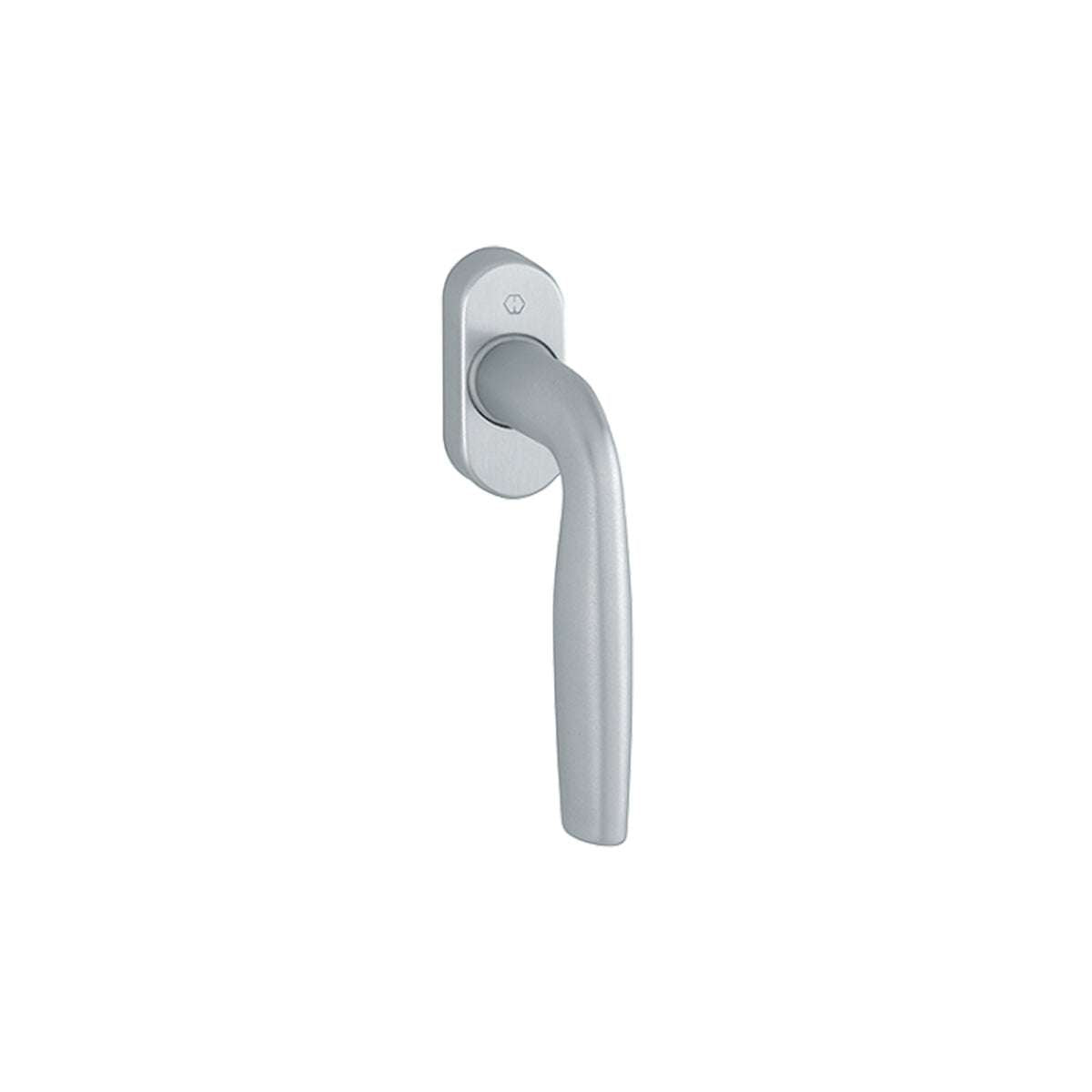 Milos DK Handle F94-1 square 45mm Aluminum - Hoppe 10711236