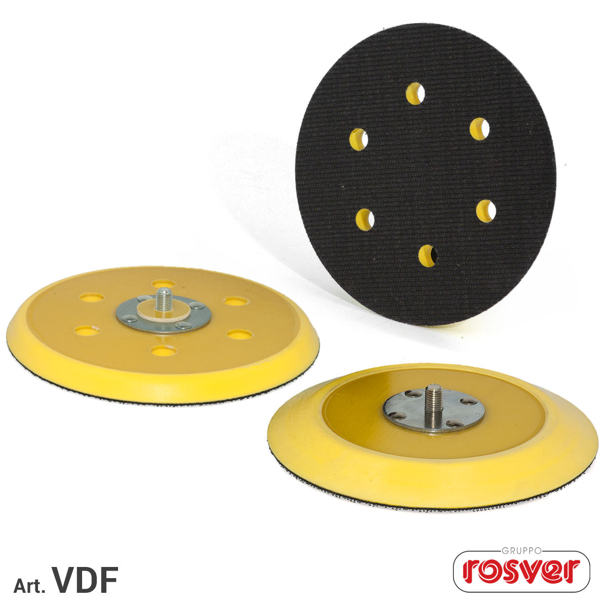 Backing pad for random orbital sanders Rosver VDFE SP.12 - Conf.1pz