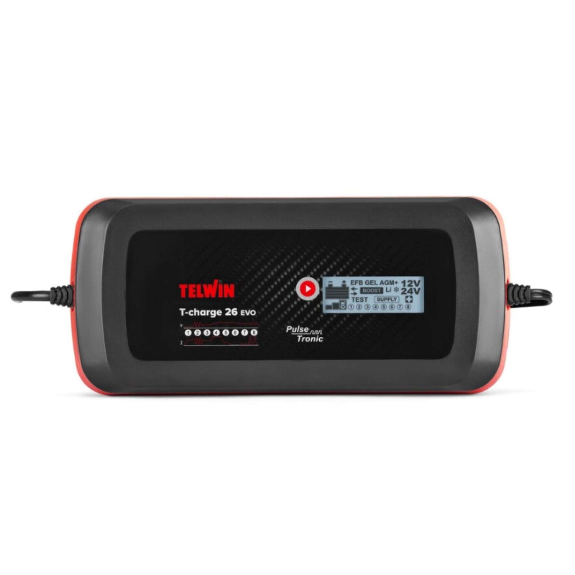 T-Charge 26Evo 12/24V Charger - Telwin TCHARGE26EVO