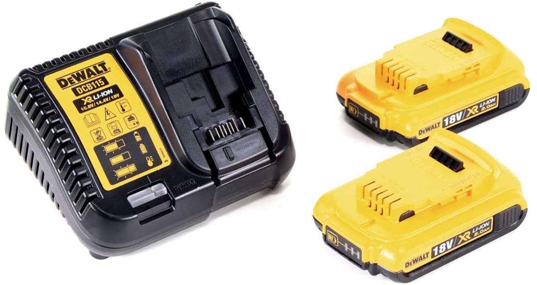 Dewalt 18V 13mm Impact Drill Driver with 2 batteries DCD709D2T-QW