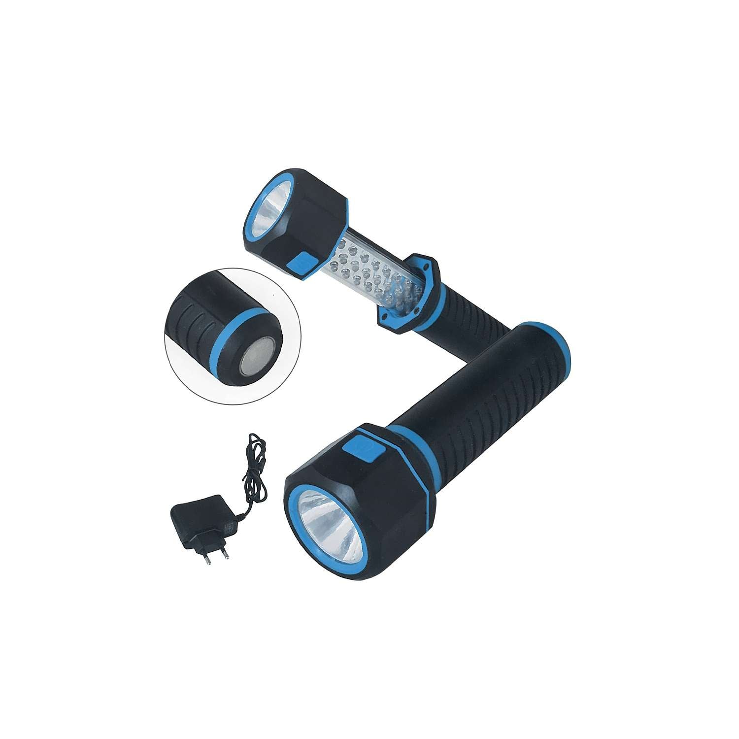 Rechargeable LED work lamp with magnetic base - UM 90 LLR0