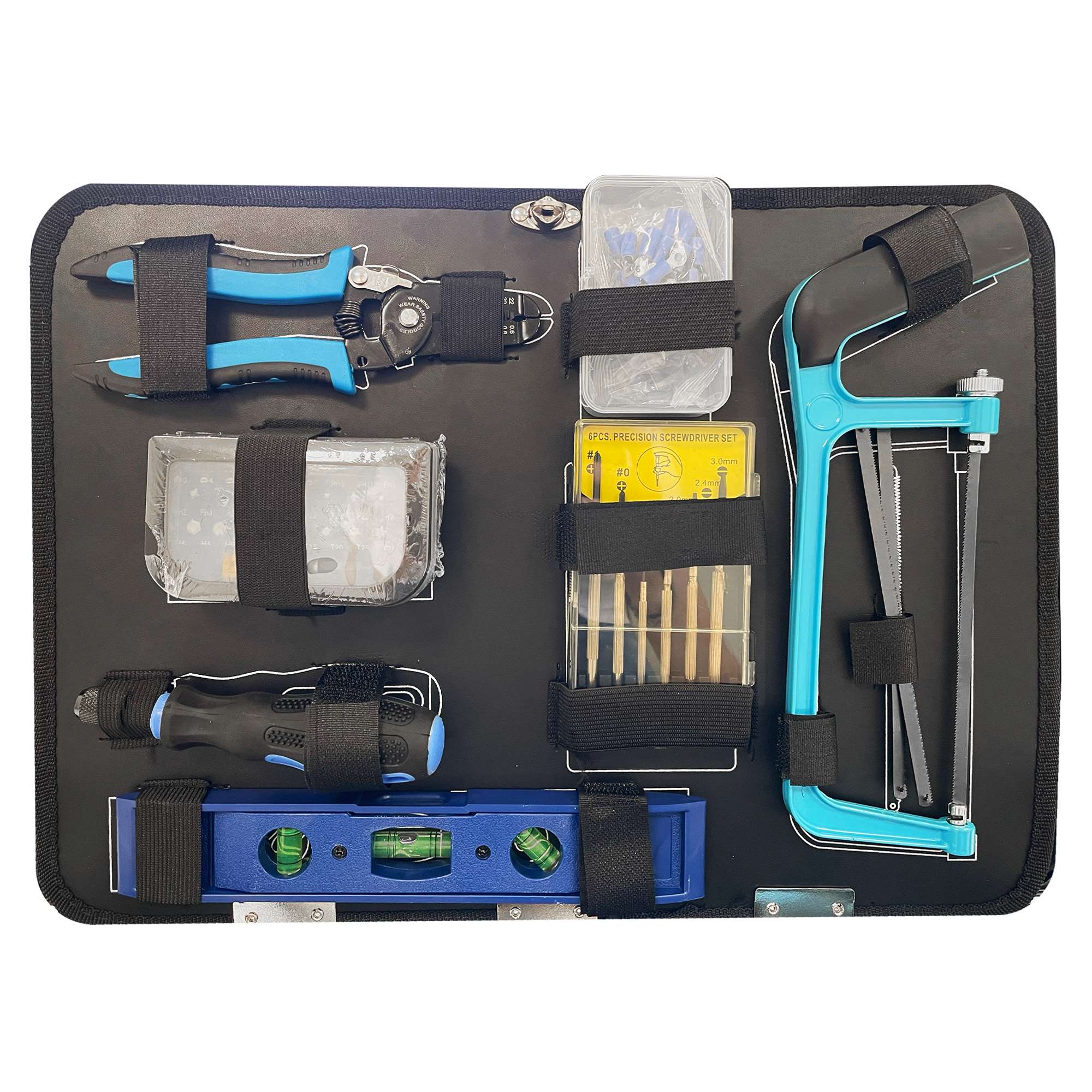 Tool Trolley with 176 Professional Tools ENG PRO - FI 90 T127