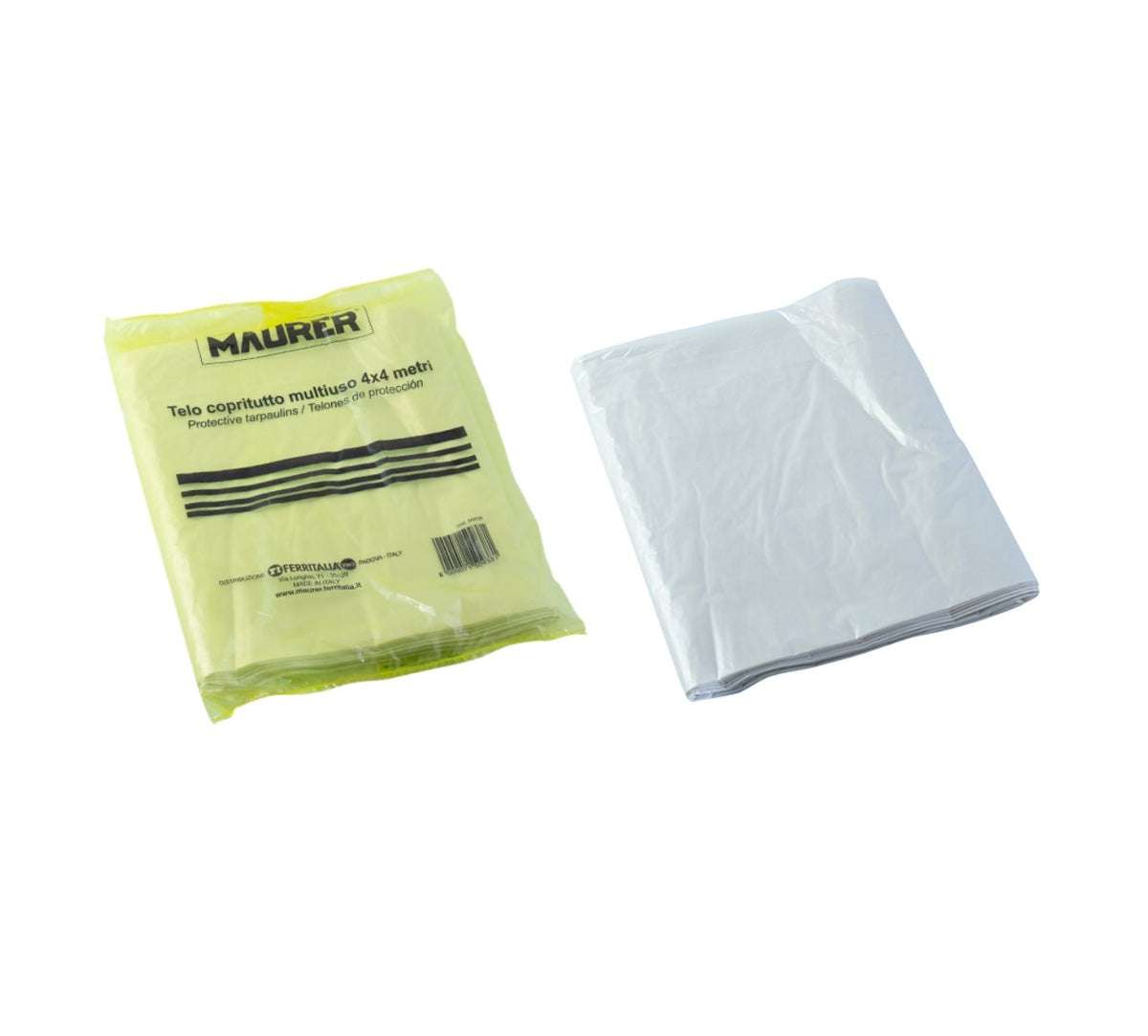 Polyethylene multipurpose cover sheet 4x4m 16sqm - Maurer