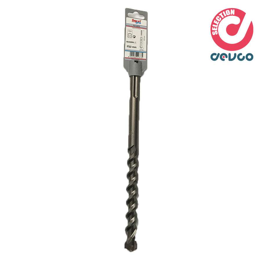 SDS MAX  22/200/340mm professional wall drills 4 cutting edges - Freud