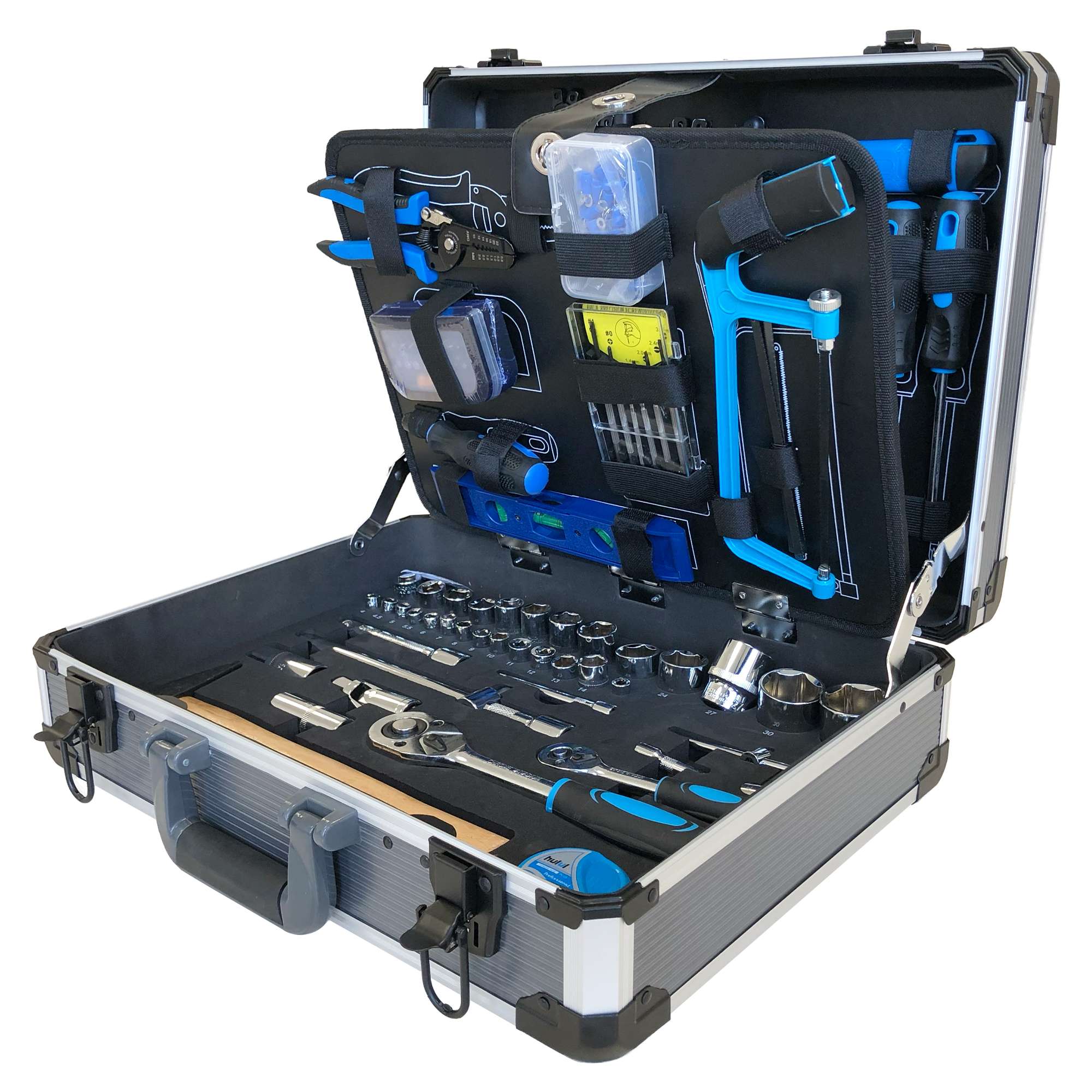 Tool Case with 176 Professional Tools ENG PRO - FI 90 V127