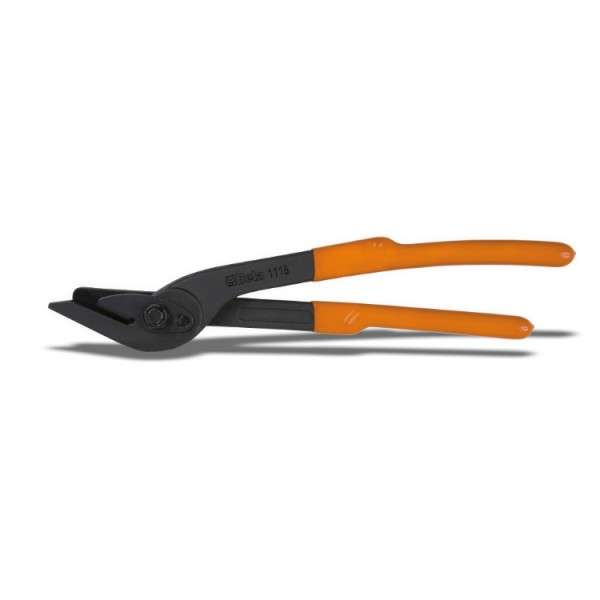 Safety strap cutting shears L.310mm, Strap is locked on left cutting side - 1118 Beta