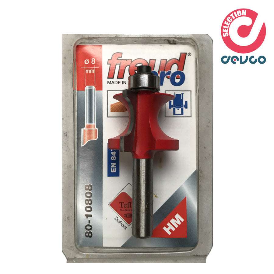 Cutter 2 cutting edges for wood diameter 8  Freud - 80-10808