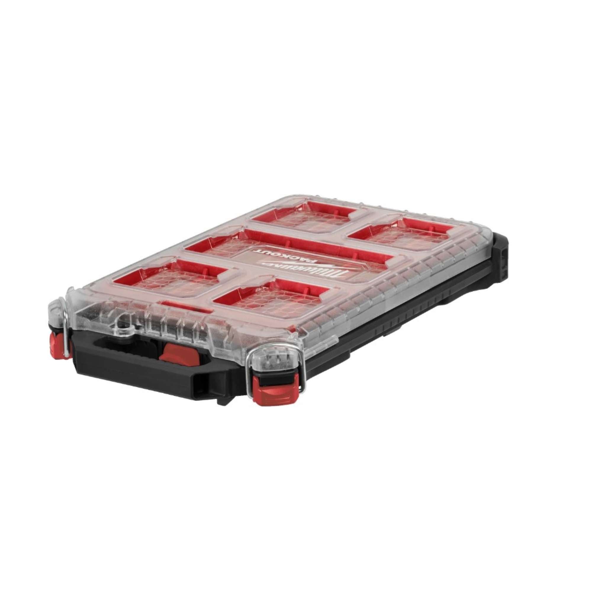 Packout, Compact Slim Organizer 64x249x411mm - Milwaukee 4932471065